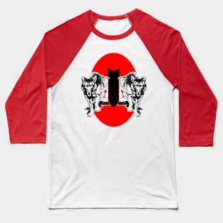 Bomb wolves and redness Baseball T-Shirt